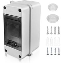 Beijiyi - Coffret Electrique Etanche Exterieur Boîtier: Boîte Etanche Electrique Exterieur IP65, Tableau Electrique 1 Rangée, Boîtier Electrique