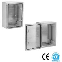 AR - Coffret électrique étanche ip 65 saillie porte translucide 280 x 210 x 130 mm