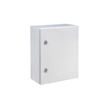 IDE - Armoire électrique En Métal étanche Ip66 - 600x400x300 - Plaque Fournie - Argenta