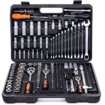 Jardibricodeco - Coffret Ensemble Clés à Douille 219 Pièces