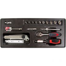 Coffret Ensemble Clés Douilles 1/4' 27