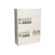 Coffret tamc sans chauffage T1-T2 – 31622 – Tableau équipé apparent – 13 modules, 2 rangées, 230/250 V, 63 A – Digital Electric