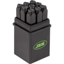 52882 coffret numéros a frapper 6MM - JBM