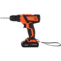 Jardibricodeco - Coffret Perceuse Visseuse 21v 2ah + Accessoires