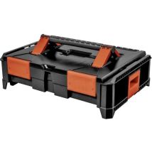Tood Coffret Professionnel Emboîtable Abs Noir 46x34x14 Cm