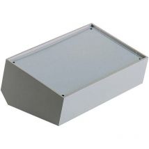 Boîtier pupitre Teko 363.8 plastique bleu, gris, argent (a x b x c x d x e) 215 x 130 x 65 x 75 x 46 mm 1 pc(s) S52048
