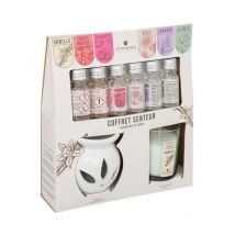 Coffret Senteur 8 Pièces 'Bien-être' 20cm Jasmin