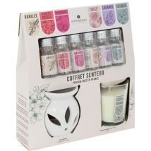1001kdo - Coffret senteur bougie encens Jasmin