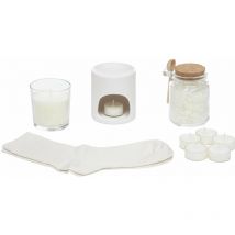 Set de parfum jasmine, spa pour la maison, 4 en 1