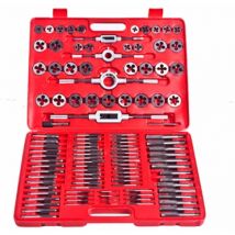 Ensemble de tarauds et filières 111 pcs Vidaxl