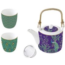 Coffret Théière + 2 Gobelets - Imperial Peacock - Easy Life
