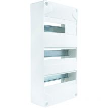 Debflex - coffret vide 3 rangees 39 modules 482X489X94MM - 707804