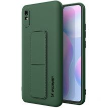 Markenlos - cofi1453 Kickstand Hülle Bumper aufstellbar kompatibel mit Iphone 8 Silikon Hard Case Schale Zubehör Tasche Schutz mit integriertem