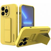 Markenlos - cofi1453 Kickstand Hülle Bumper aufstellbar kompatibel mit iPhone 13 Pro Silikon Hard Case Schale Zubehör Tasche Schutz mit integriertem