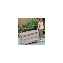 Suncast - Cofre Baul Arcon Resina Db7500 Banco Jardin