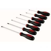 Cogex - jeu de 7 tournevis manche bimatière: 4 tournevis p -