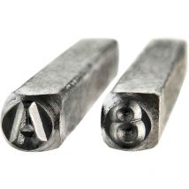 Lettres et chiffres à frapper 36 pièces