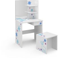 Vicco - Coiffeuse pour enfants Schneeflocke, Blanc, 54.8cm