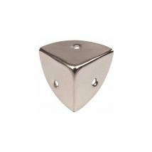 coin valise acier nickele 30mm