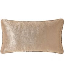 Cojín Satinado Dorado de Antelina de 50x30 cm -