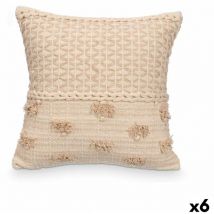 Gift Decor - Cojín 4734 Beige Natural 45 x 15 x 45 cm (6 Unidades) - Marca: ean: 4899888772552