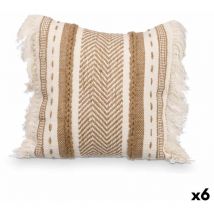 Gift Decor - Cojín SH-CS-22-058 Marrón Natural 45 x 16 x 45 cm (6 Unidades) - Marca: ean: 4899888772484