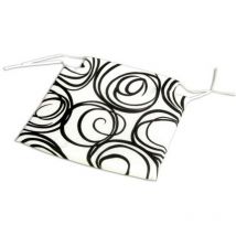 Teplas - Cojin silla asiento 40x40x3cm estampado 2 pz