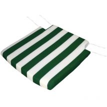 Teplas - Cojin silla 40x40x3cm monob. text bl/ve asiento 84263