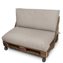 Happers - Housse coussin palette d'extérieur Siège 80x80x20 Sans Garnissage Pierre Naylim Mate