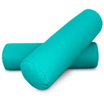 Cojin rodillo 50x15 Turquesa pack 2 unidades 50x15 Turquesa