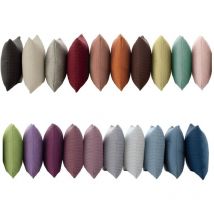 Reig Marti - Cojín Barli de 42x42 cm - Gris Perla C38