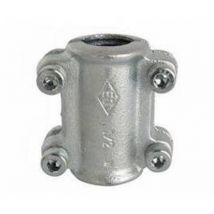 Col galvanisé court