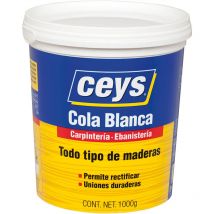 Ceys - Cola Blanca Extrafuerte para Madera Bote Grande 1kg 501704