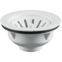 Colador manual de cesta sin desbordamiento Valentine (H55) blanco