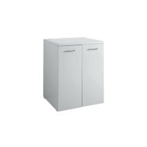 Base 70X66xH91 con due ante contenitore lavatrice/asciugatrice Melanzana - Colavene