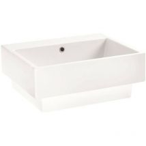 Lavabo Volant in ceramica 45X50 h. 25 cm - Colavene