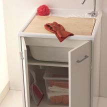 Colavene - Lavapanni-lavatoio - 50x45xh86 Con Mobile - Domestica