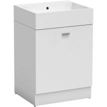 Colavene - Mobile a terra [anta singola] + Volant 50X50 - MMM5050+LAB5050 Rovere primitivo