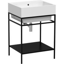 Struttura per Volant 50x50 acciaio inox nero matt - QSV5052N - Colavene