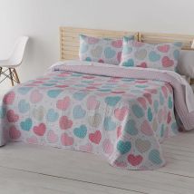 Barcelo - Colcha bouti cuore de 135 cm