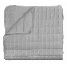Colcha Pierre Cardin ondas gris perla cama de 135 (3 piezas)
