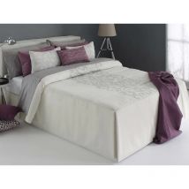 Reig Marti - Colcha edredón Amiens 01 de Gris C08 - 135 cm