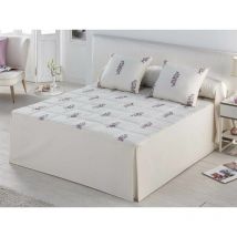 Tejidos Jvr - Colcha edredón olimpo de Gris Perla - 180 cm