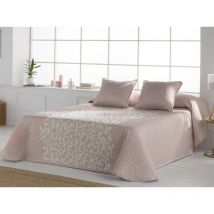 Colcha piqué amal de Tejidos Jvr Rosa - 180 cm