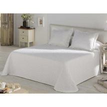 Tejidos Jvr - Colcha piqué venice de Blanco - 135 cm