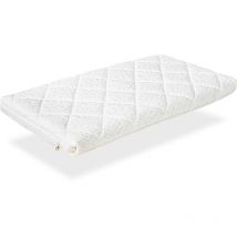 Colchon bebe mini cuna 80x40 - 7 cm mini caramel - Desenfundable, Núcleo de espuma perforada. Transpirable