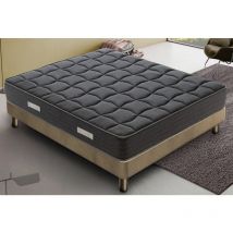 Colchon 135x200 espuma viscoelástica - Altura 30 cm - Ortopédico - Rigidez H4 - Blackmoon