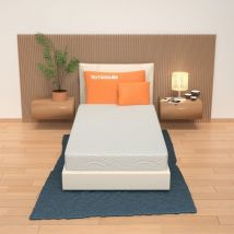 Colchon individual 90x200 cm, Desenfundable Alto 14 cm - Espuma hr Sim