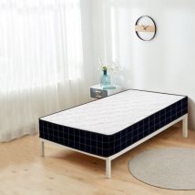 Iztoss - Colchón 90x200 cm - Grosor 16 cm - Colchón viscoelástico para camas de adultos y niños - Zonas de confort viscoelásticas adaptables
