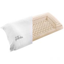 Pardo - Almohada látex Cervical Triplex firmeza media-baja 90 cm